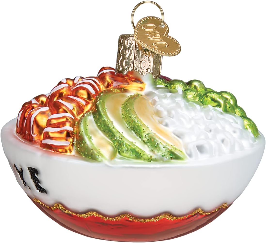 Handcrafted Glass Cheese Wedge Ornament - Unique Christmas Tree Decoration