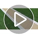 20ft Natural Burlap Wedding Aisle Runner with Lace Edges - Moonoom