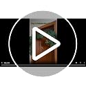 Adjustable Christmas Garland Hanger for Front Door, No-Drill Tension Fit, 27.6-47.2 Inches