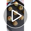 Boxiki Kitchen Red & Grey Nonstick Baking Sheet Set of 3 Heavy-Gauge Carbon Steel