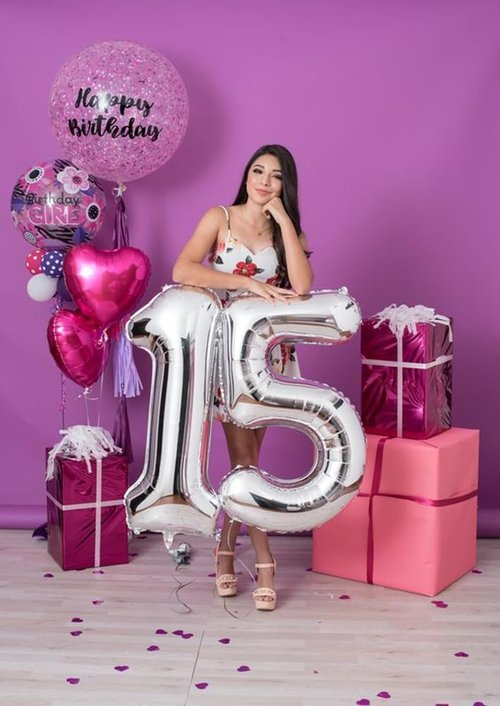 40 Inch Silver Number 9 Balloon - Perfect for Birthday Parties, Weddings & Graduations
