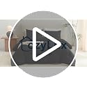 King Comforter Set with Corner Tabs - Black, 3 Pieces Down Alternative Bedding