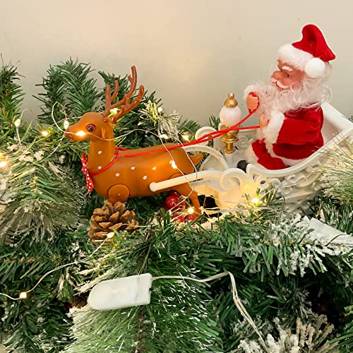 6 Pack Fairy Lights Battery Operated String Lights, 10 LED on 3.3ft Silvery Copper Wire,High Brightness for Wedding Christmas Flowers Gift Box Decoration (6 Pack, Warm White)