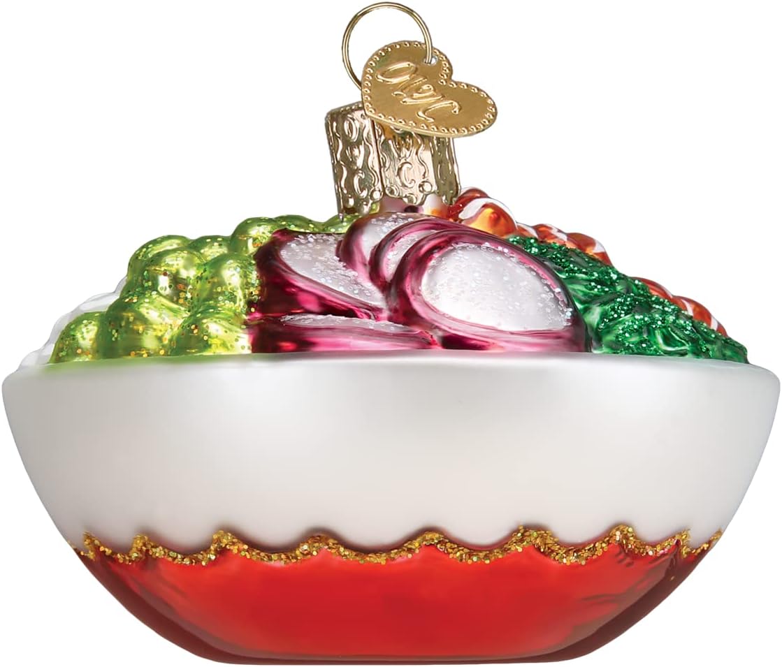 Handcrafted Glass Cheese Wedge Ornament - Unique Christmas Tree Decoration