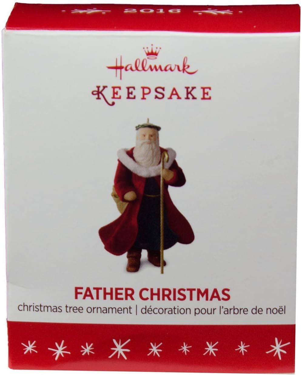 2016 Hallmark Keepsake Miniature Ornament - Father Christmas Collectible