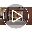 Square White LED Makeup Mirror with Lights 32x22 Inch, 10X Magnification, Dimmable & Touch Control