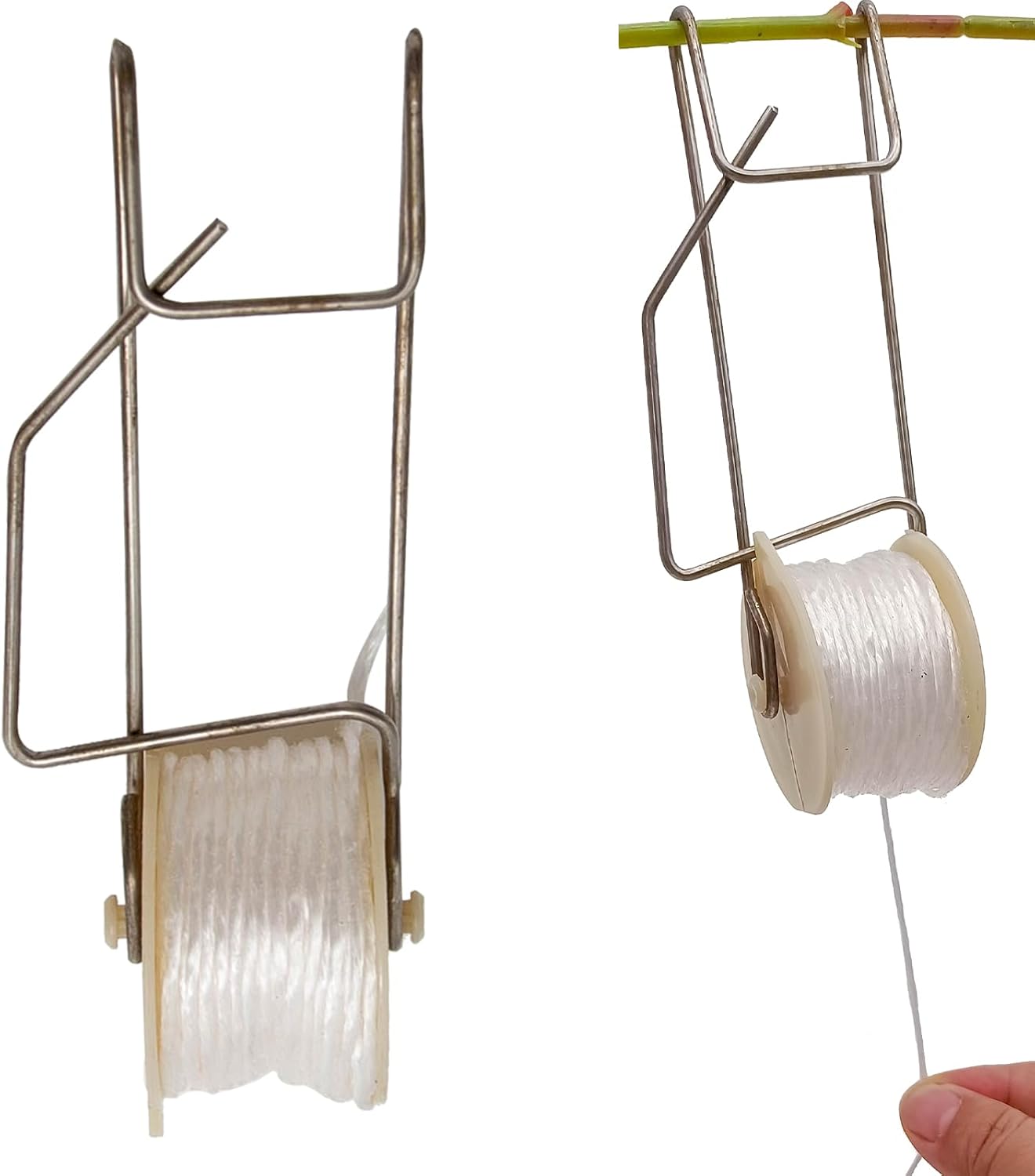 Skiennix Plant Climbing Hooks - 20pcs Tomato Support Hooks for Garden Vines & Flowers