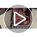 3-Piece Butcher Knife Set - Brisket, Breaking & Boning Knives for Meat Cutting