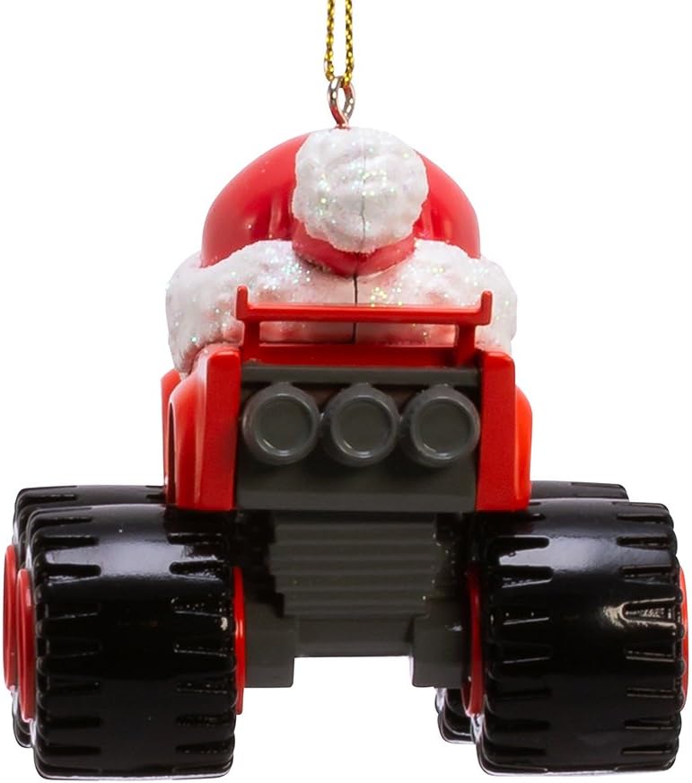 Blaze Truck Ornament - Nickelodeon Kurt Adler 3.5” Holiday Decoration