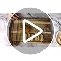 Imarku 10 Inch Bread Slicer Knife with Adjustable Thickness - Natural Wood Color