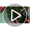 Vinsot 3-Piece 30-Inch Christmas Table Centerpiece with Candle Trays