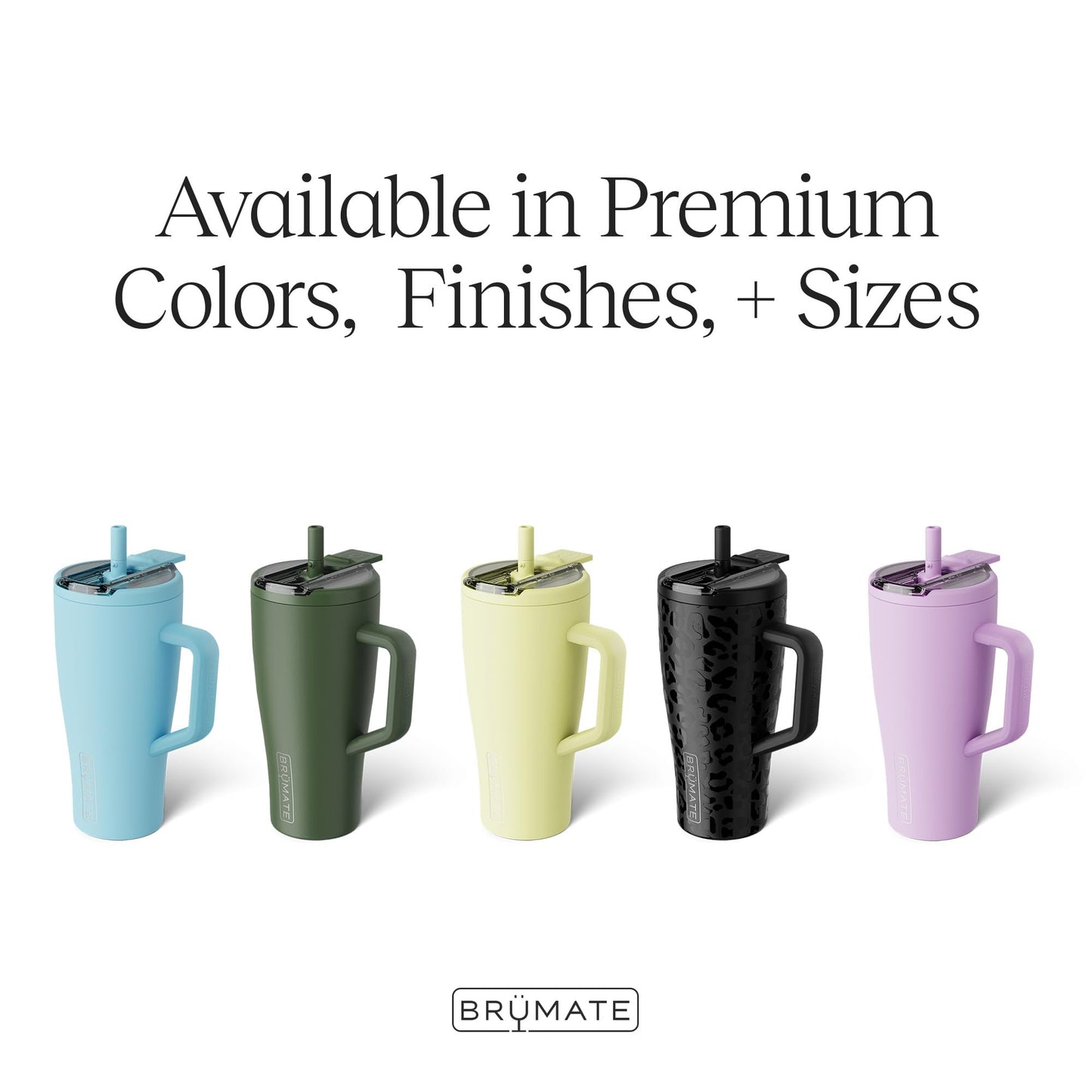 BrüMate Era Flip 40oz Tumbler with 100% Leakproof Covered Straw Lid | Hygienic Covered Straw | Insulated Stainless Steel Water Bottle with Handle | Cup Holder Friendly | BPA-Free (Dune)
