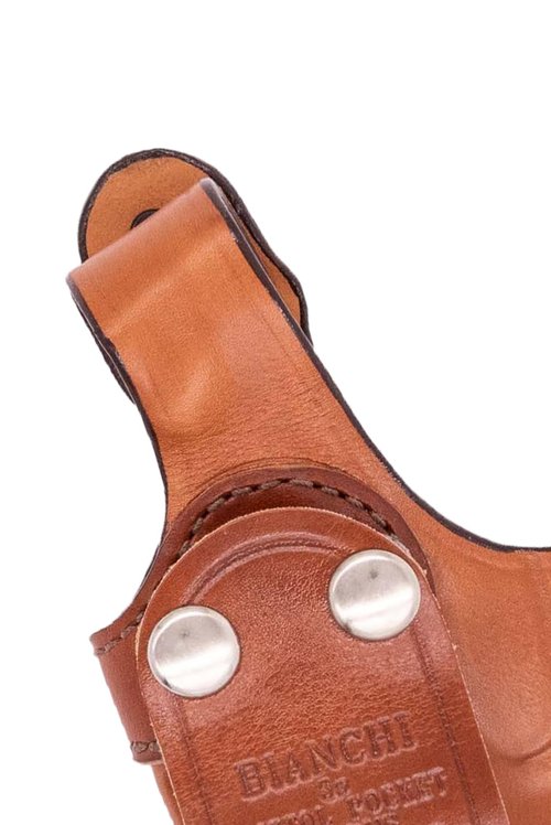 Bianchi 3S Pistol Pocket Inside The Waistband Holster, Fits S&W 19 K 2.5-3, Tan, Right Hand