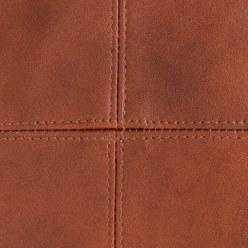 Lambskin Leather Pillow Cover 16x24 Tan Antique Box - Premium Throw Cushion Case