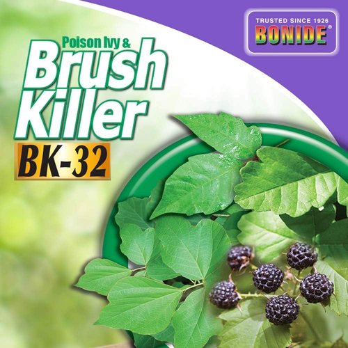 Bonide Poison Ivy & Brush Killer Concentrate - Effective 16 oz. Solution for Tough Weeds