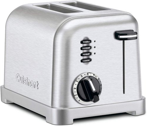 Cuisinart SCO-60 Deluxe Stainless Steel Can Opener | Classic 2-Slice Toaster in Brushed Stainless