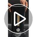 Rice Dispenser 25 lbs I Storage Container with Sponge, Scoop &