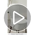 White Stretch Spandex Folding Chair Covers 30PCS for Wedding & Events - Babenest