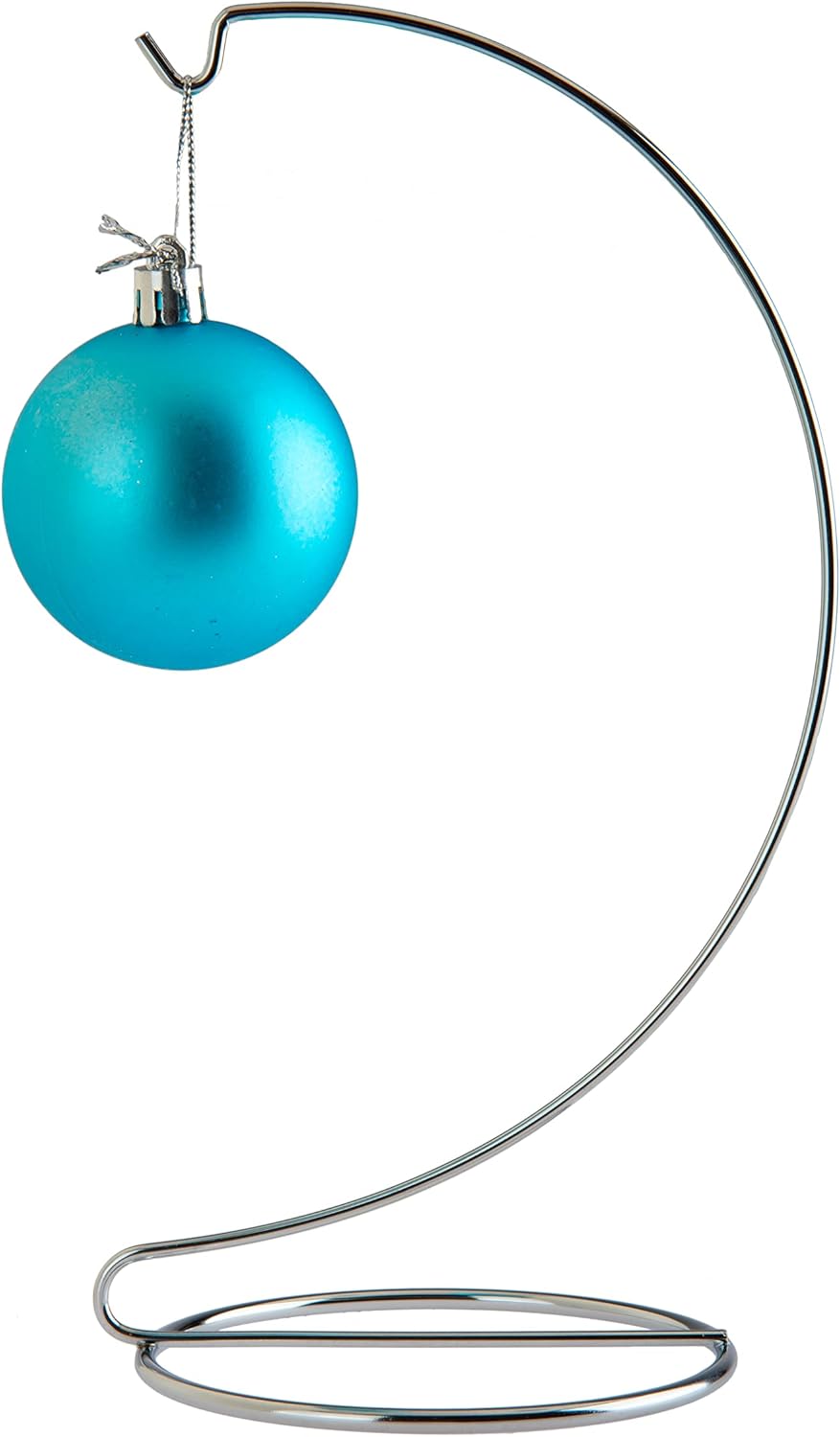 10-Inch Gold Metal Ornament Display Hanger Stands - Set of 6 for Christmas Ornaments & Terrariums