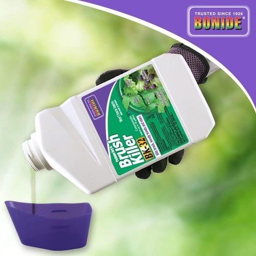 Bonide Poison Ivy & Brush Killer - 32 oz Concentrate | Effectively Eliminates Roots Without Damaging Lawn