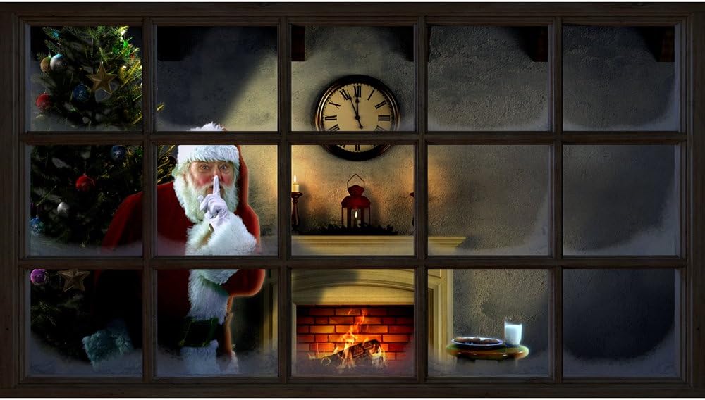 AtmosFX Christmas Digital Decorations DVD - Night Before Christmas Holiday Projector