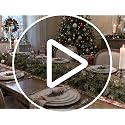 WQlittuK 2 Pack 9FT Artificial Christmas Garland, Dual Green Cedar & Pine for Indoor Outdoor Decor