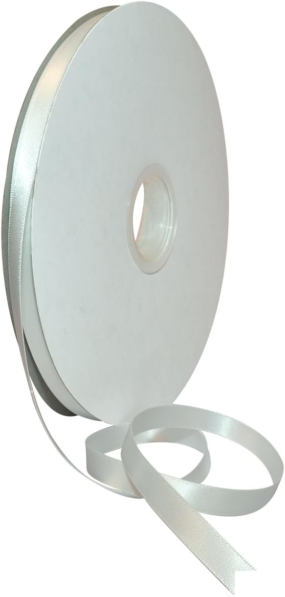 Rosy Mauve Double Face Satin Ribbon 3/8" x 100 YD - Perfect for Gift Wrapping, Crafts & Weddings