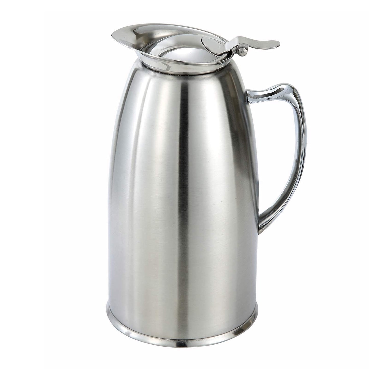 Winco 20oz S/S Lined Coffee Server Pot, Insulated, Satin Finish
