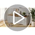 Large Wooden Storage Bench with Soft-Close Hinge - 47.2" Farmhouse Chest
