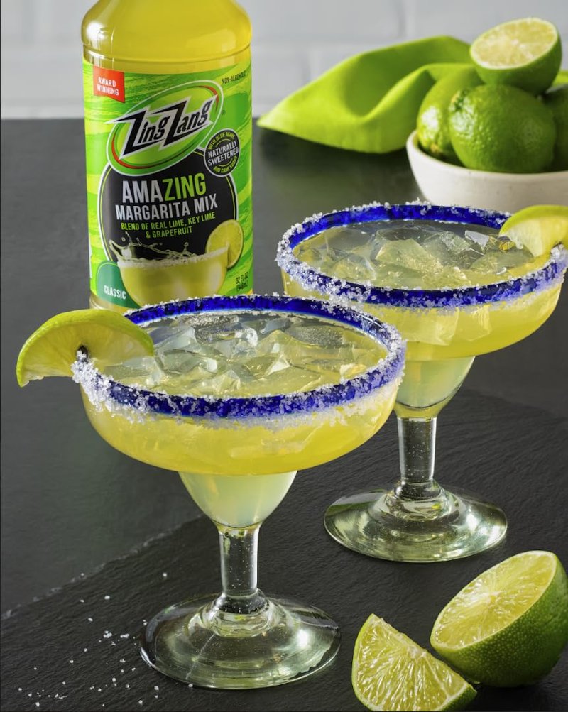 Zing Zang Margarita Mix Variety Pack, Margarita, Strawberry Daiquiri, Mango, Non-Alcoholic Cocktail Mixer, 32 Fl Oz Bottle (Pack of 3)