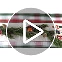 WBHome Real Touch Pine Garland 6 FT - 160 Tips, emerald green, indoor/outdoor