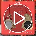 2" Gnome Christmas Photo Frame Ornament with Santa Claus Variation, 2026 Keepsake