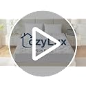 CozyLux White Queen Mattress Pad with Cotton Top & 450 GSM Down Alternative