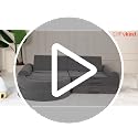 Kids Modular Play Couch Grey 16-Piece Set, Soft Foam & Removable Cover