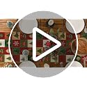 Siilues 13'' x 72'' Christmas Table Runner Xmas Trees Snowflakes Holiday Decor