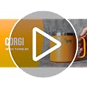 Limima Corgi Facts 14oz Coffee Tumbler with Handle ā Funny Dog Gift (Variation: Corgi)