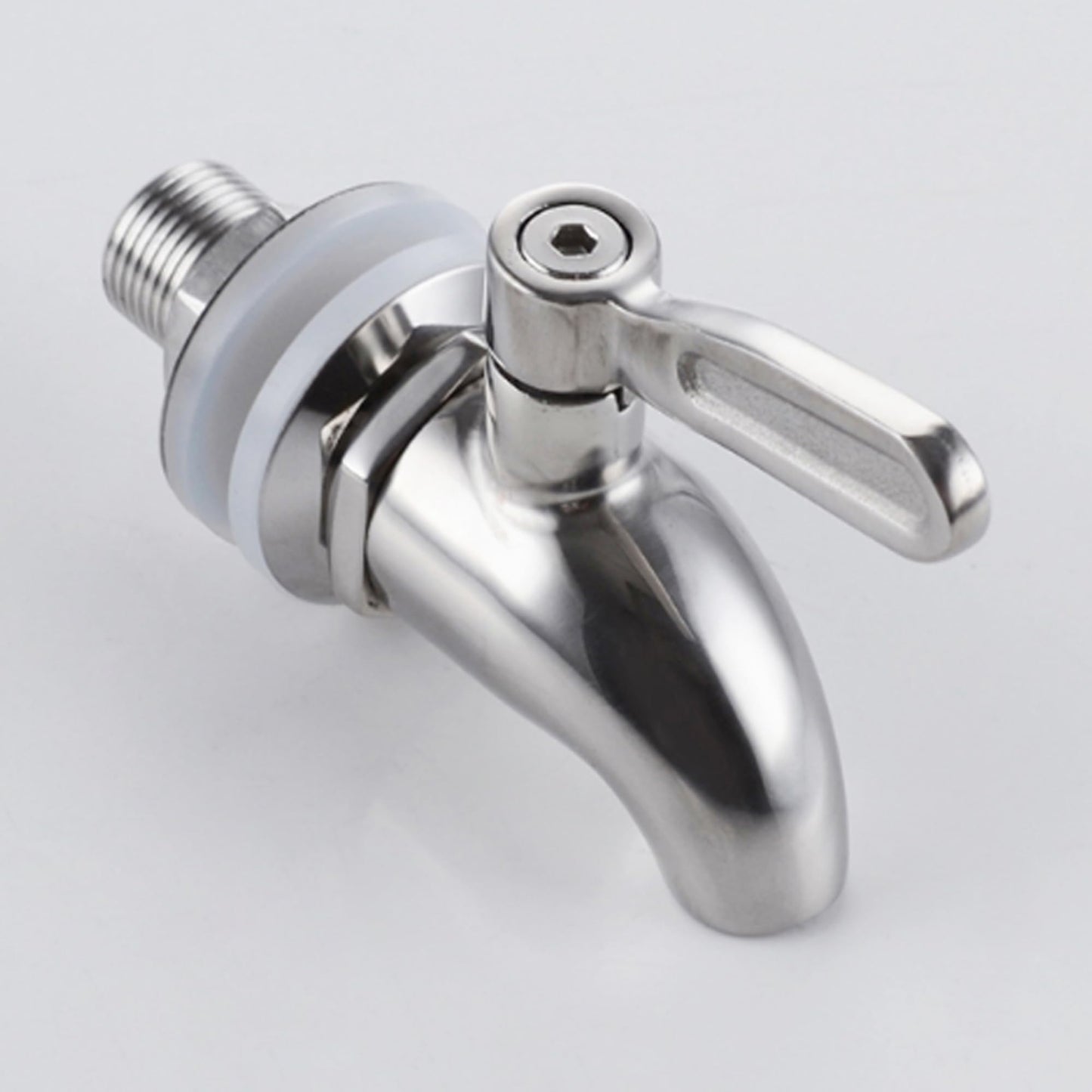 Sumerain Spigot for Beverage Dispenser,SUS304 Stainless Steel Metal Spigot Dispenser for Jar, Juice, Cold Drink,Wine,Beer