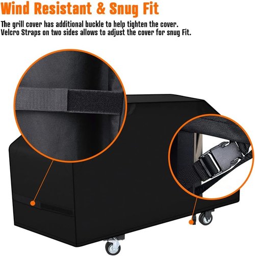 iCOVER 36-Inch Griddle Cover - Heavy Duty Waterproof Protection for Blackstone & Weber Grills