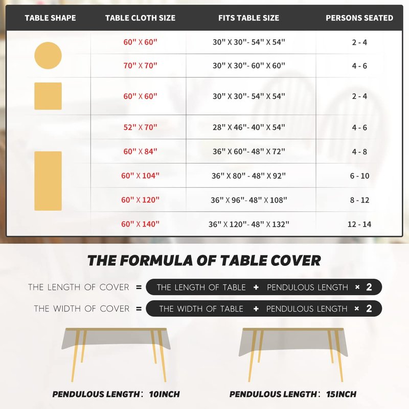 Horaldaily 6 Pack Black Tablecloth 60×120 Inch Rectangular, Stain and Wrinkle Resistant Washable Table Cloth, Decorative Polyester Table Cover for Party Picnic Dinner Decor
