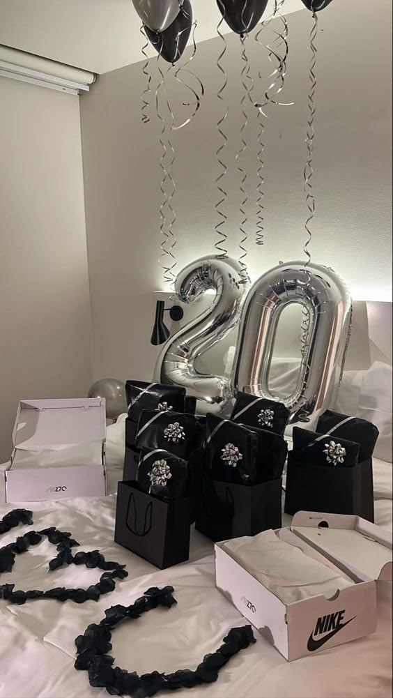 Silver Number 29 Balloon 40 inch, 29 Number Balloons, 29th Silver Birthday Decorations, 29 Year Old Women Men Silver Party Supplies