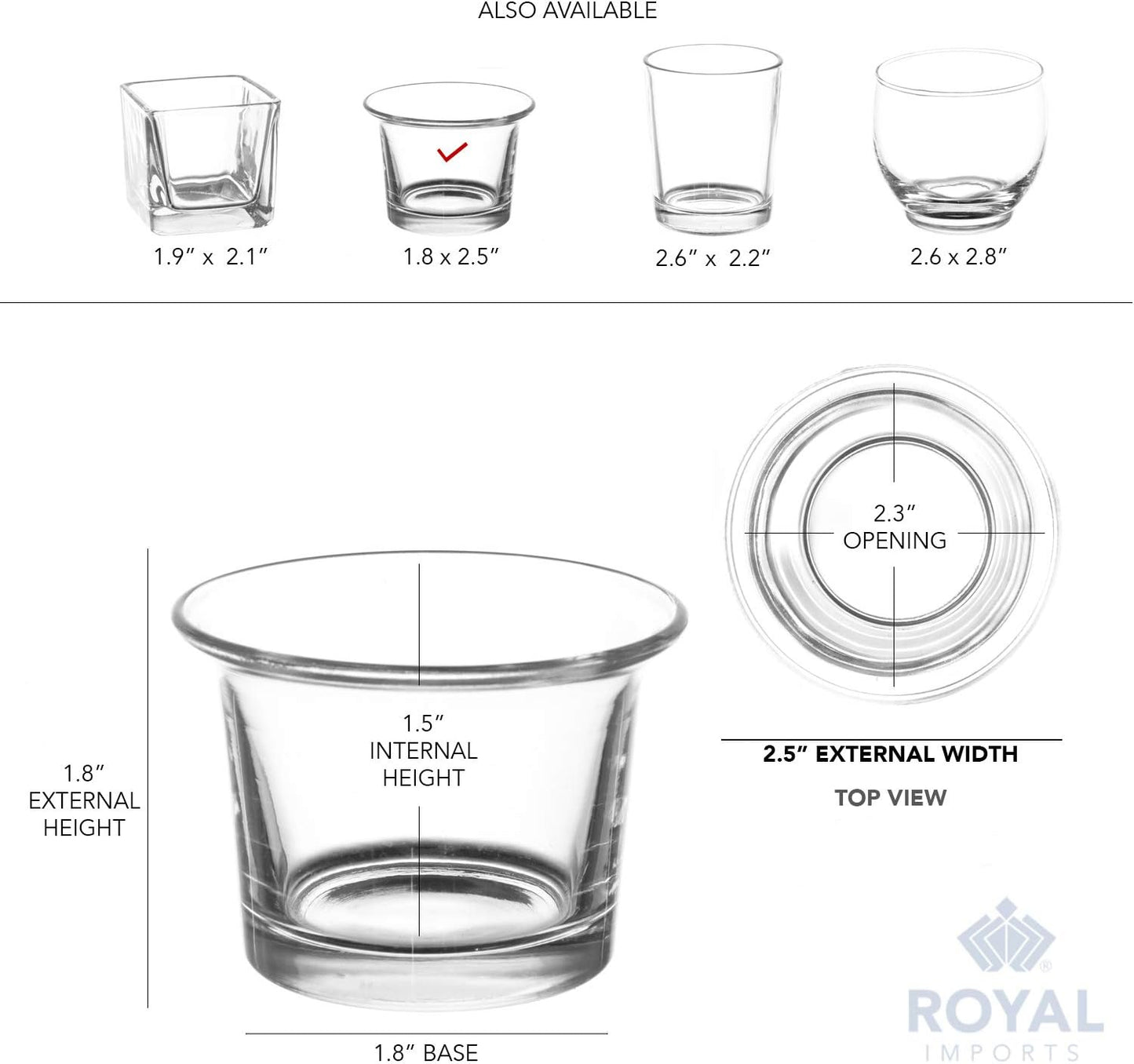 Hanging Oyster Glass Candle Holders - Set of 12 for Weddings & Home Decor