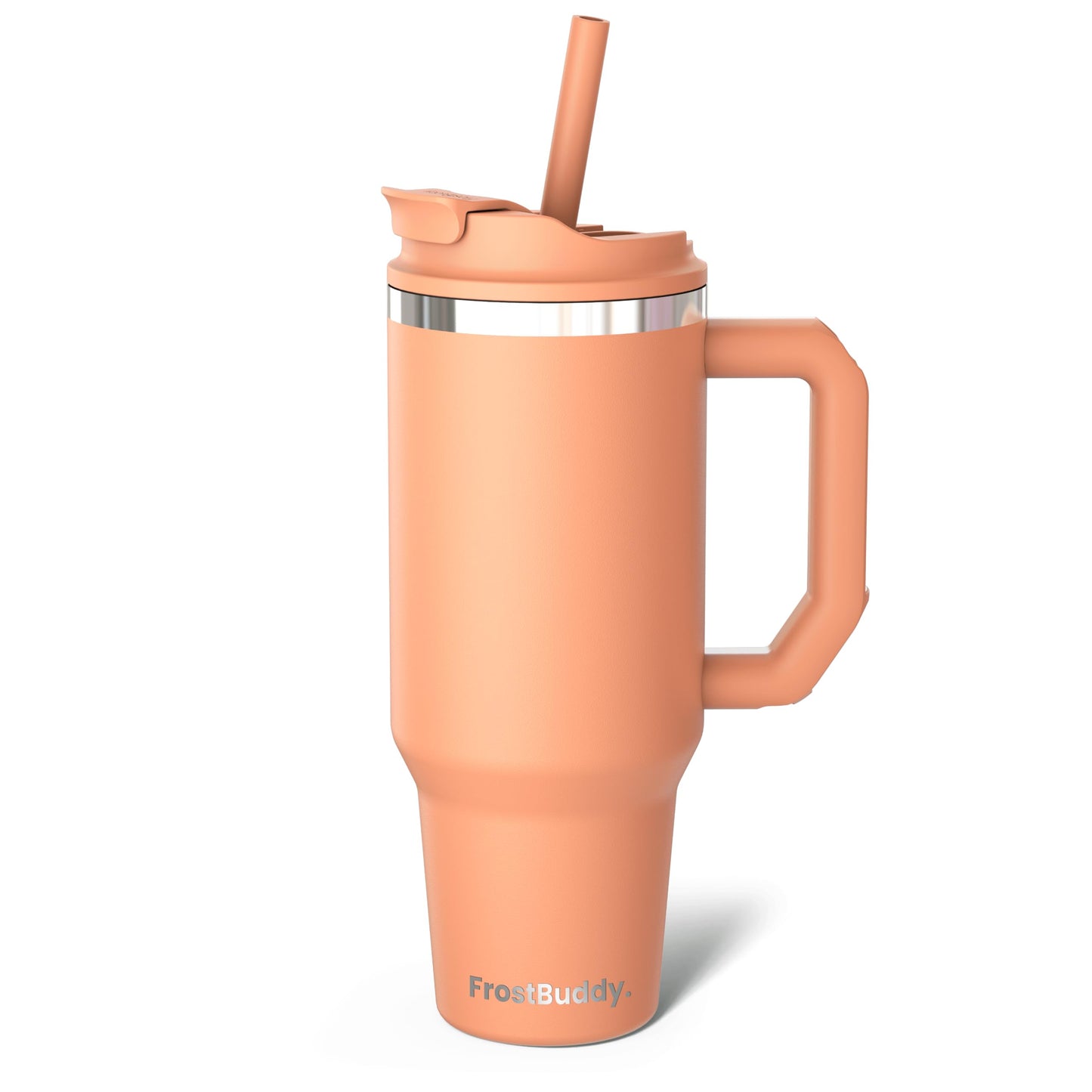 Frost Buddy Thicc Buddy - 40 oz Stainless Steel Vacuum Insulated Tumbler with Lid and Straw for Water - Travel Mug Cupholder Friendly - Gifts for Women Men Him Her (Emerald Elegance)