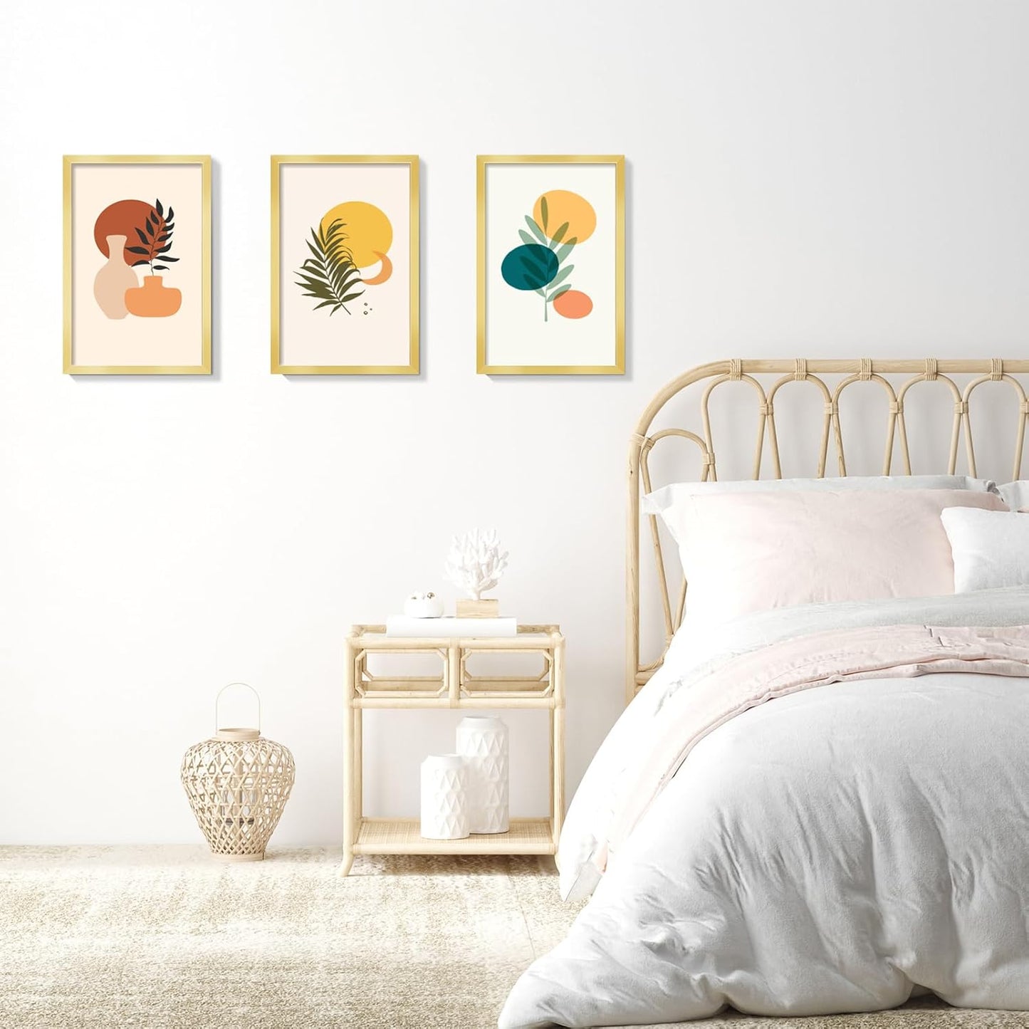 LaVie Home 8x12 Gold Picture Frame - HD Plexiglass Wall Display for Vertical or Horizontal Use