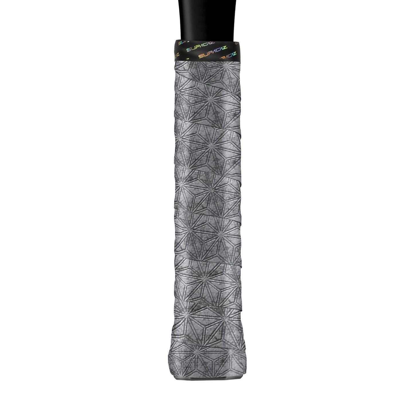 Supacaz SupaSuave Gunmetal Tennis Overgrip - Racket Dry Overwrap - Racquet Grip Tape - Over Grip Wrap - 3pk