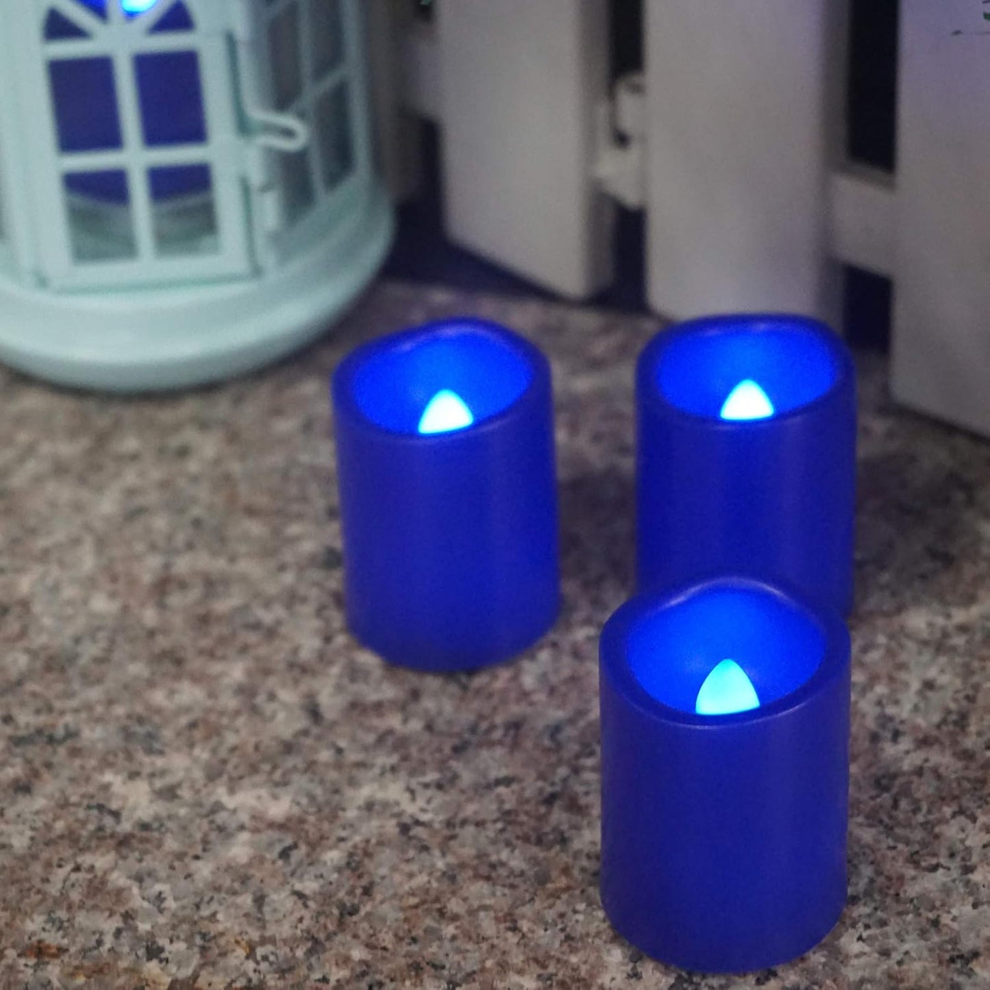 12 PCS LED Flameless Votive Candles - Long-Lasting Battery Operated with 120+ Hours Life