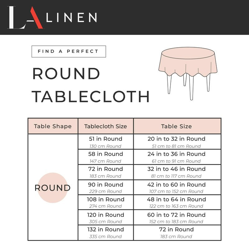 LA Linen TCcheck90R-BlackK24 Polyester Gingham Checkered Tablecloth, White & Black - 90 in. Round