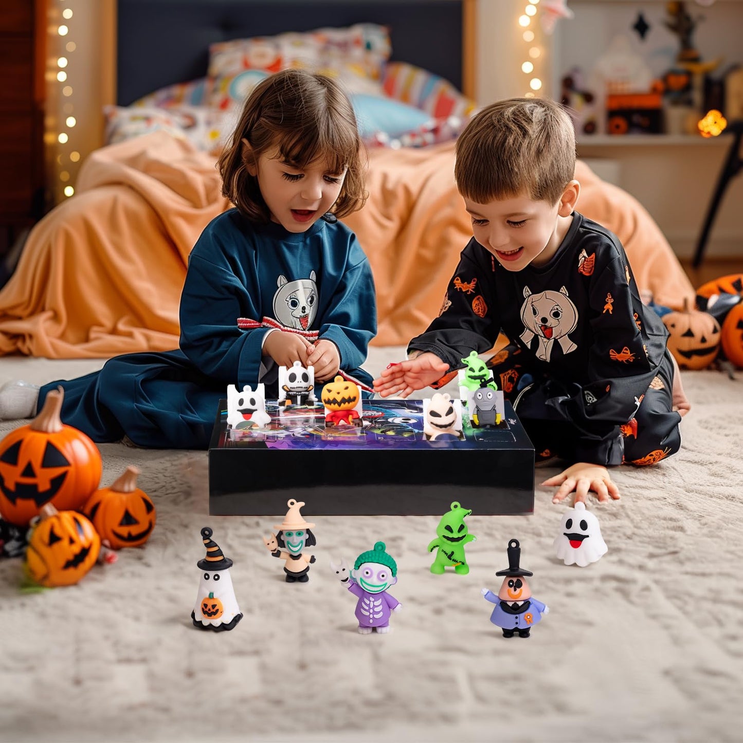 Christmas Advent Calendar 2024,24-Day Christmas Countdown Calendar for Kids and Adults with 24 pcs Classic Christmas Doll Collectible Figures,Ideal Xmas Gift for Boys Girls Teens