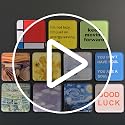 30 Pcs DIY Fridge Magnet Craft Set Acrylic Square Without Adhesive Backing - La Sheer