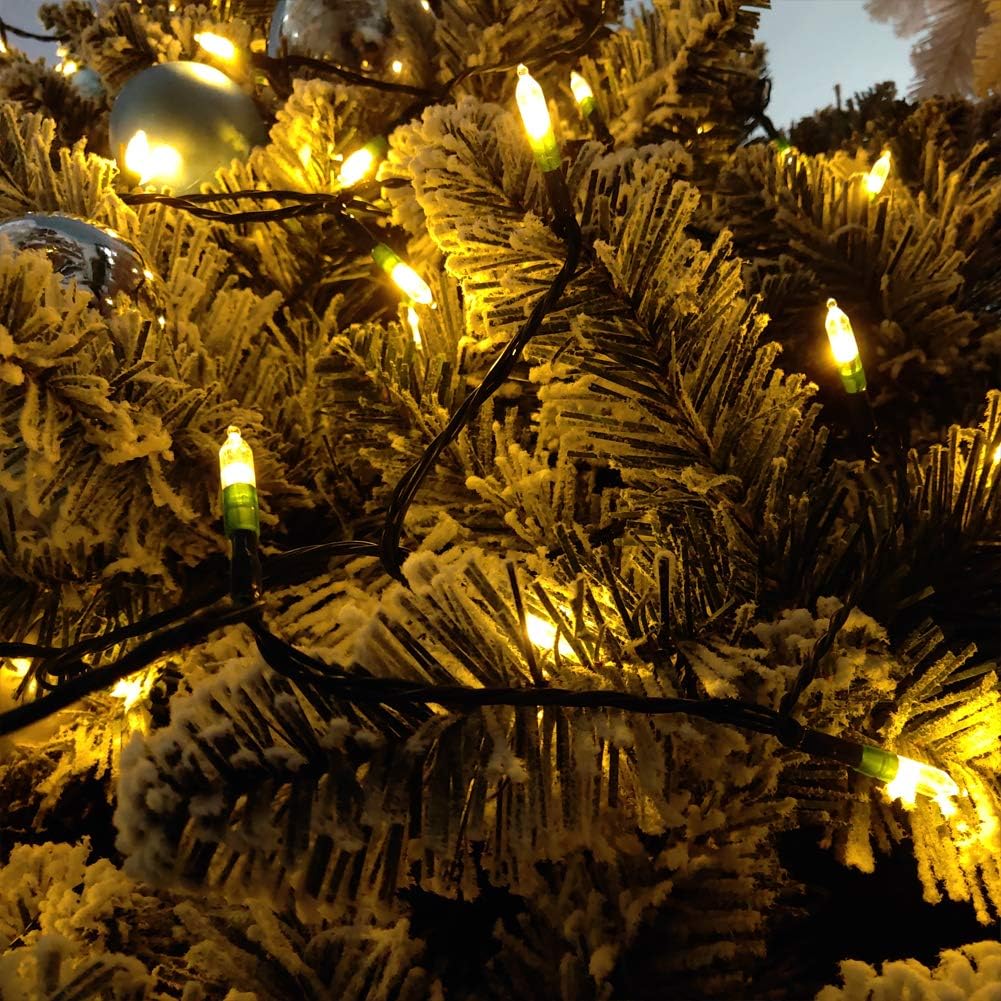 50 LED Battery Operated Christmas Lights - 18ft Waterproof String Lights with 8 Modes & Timer for Indoor/Outdoor Decor