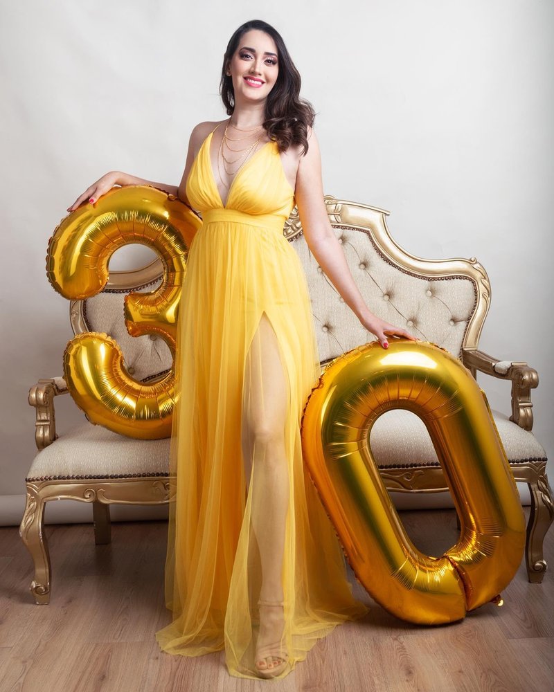 Gold Number 30 Balloon 40 inch, 30 Number Balloons, 30th Gold Birthday Decorations, 30 Year Old Women Men Golden Party Supplies